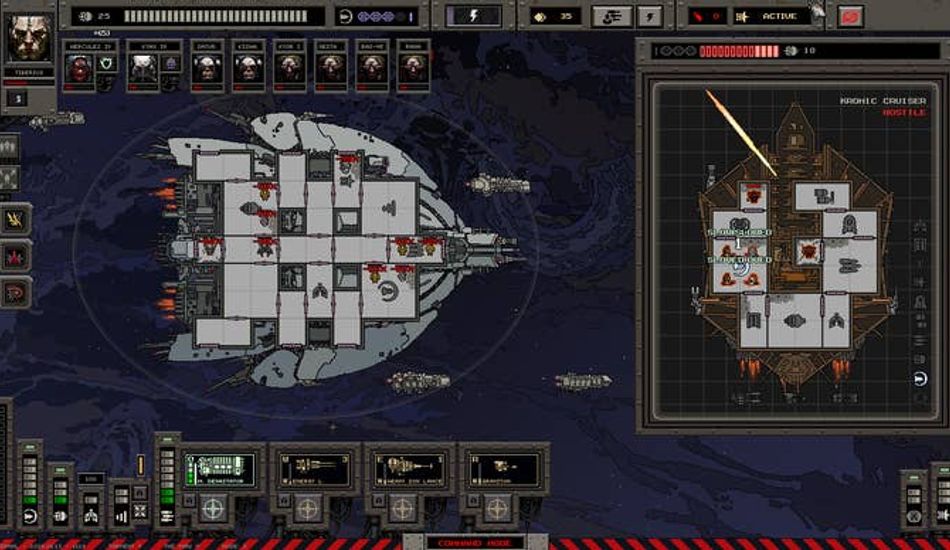 Combate Roguelite Espacial