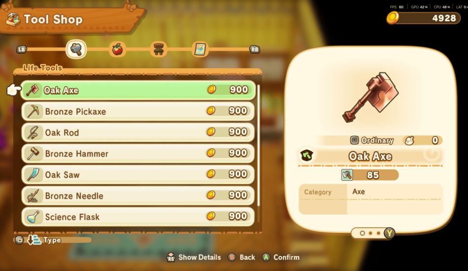 imageFerramentas Fantasy Life